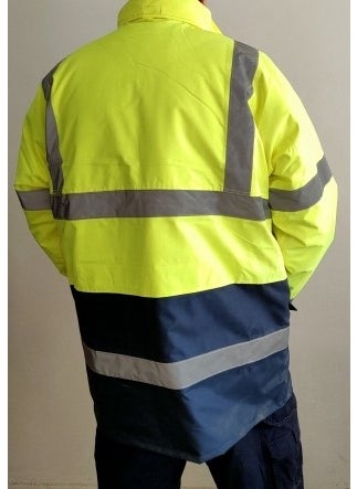 Master Oxfort Work Safety Phosphorescent Worker Parka-Coat  - Image 2