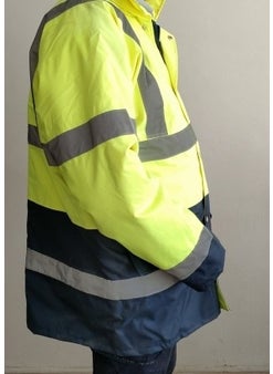 Master Oxfort Work Safety Phosphorescent Worker Parka-Coat  - Image 3