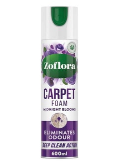 Zoflora Foam renews and refreshes carpets with patented odor-eliminating technology, Midnight Blossom scent, 600ml 