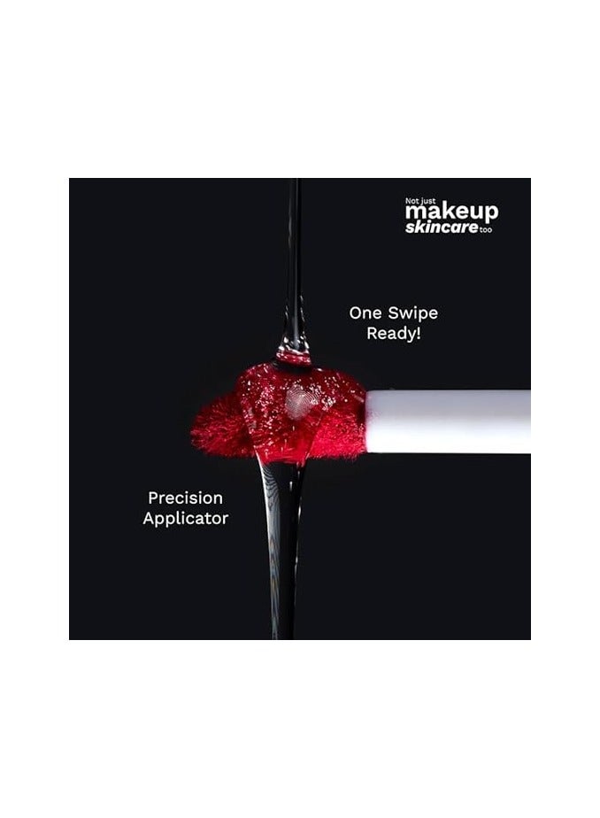 PILGRIM Pilgrim Liquid Matte Lipstick - The Red Stiletto | Lipstick for Women with Hyaluronic Acid & Spanish Squalane | Transferproof, Long Lasting & Non Drying with Hydrating Ingredients 3gms - Image 2