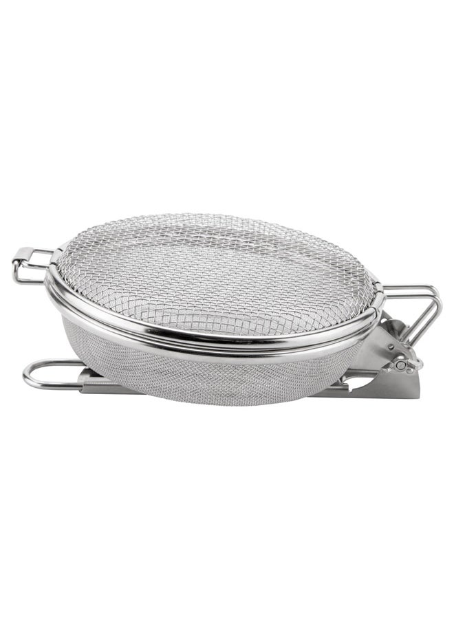 AL SANIDI Coffee Roaster, Manual Roaster, Silver, 16 Cm - Image 4