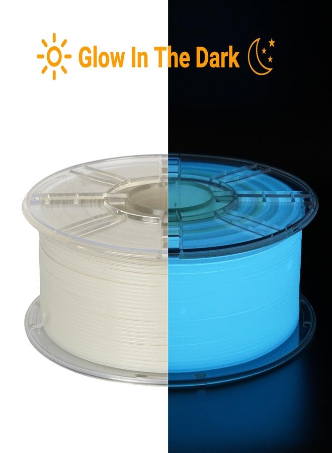 Kingroon Glow in The Dark Rainbow PLA Color Change Filament 3D Printer Filament 1.75 1KG Multicolored PLA Luminous,Dimensional Accuracy +/- 0.03mm - Image 4