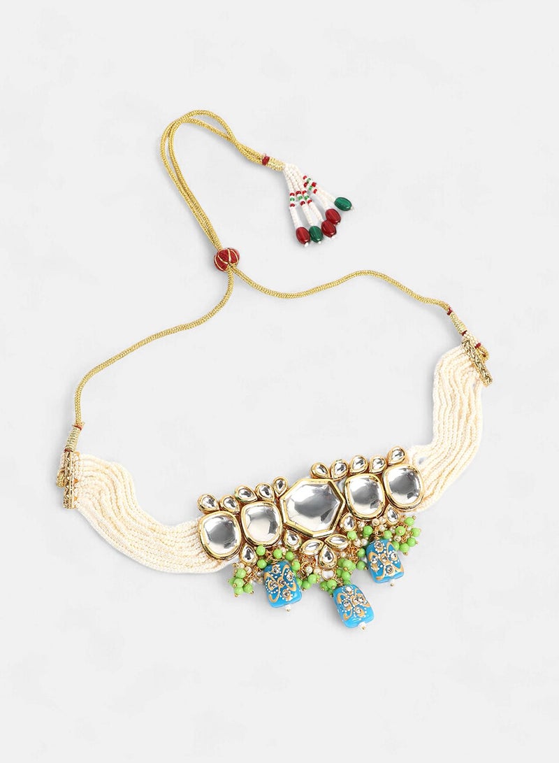 SOHI Wedding And Festival Artificial Jewellery Set - Image 2