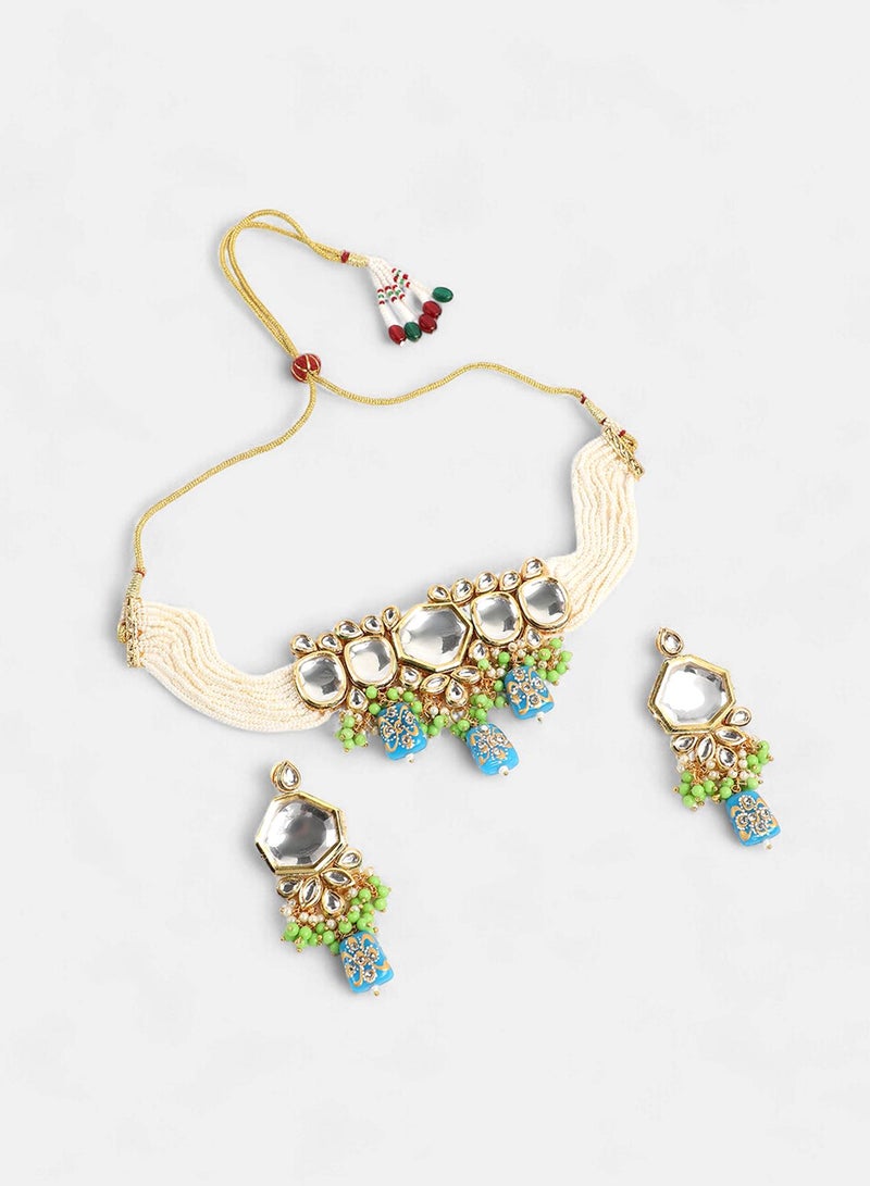 SOHI Wedding And Festival Artificial Jewellery Set - Image 1