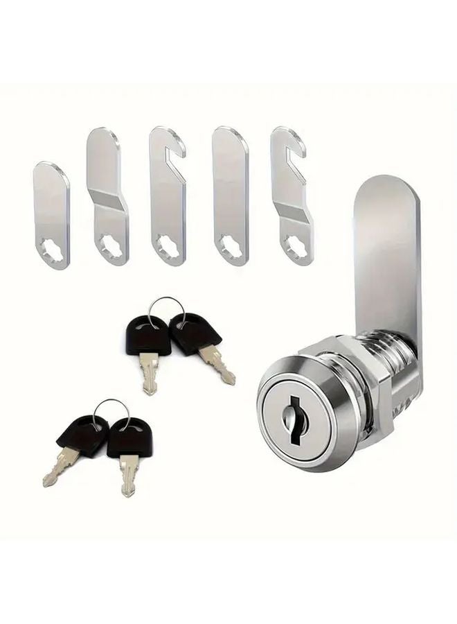 قفل كم من سبيكة الزنك، مجموعة واحدة، سهل التركيب، لخزانة Cabinet، صندوق البريد Mailbox، دروج Drawer، باب مركبة الترفيه RV Door - Image 4