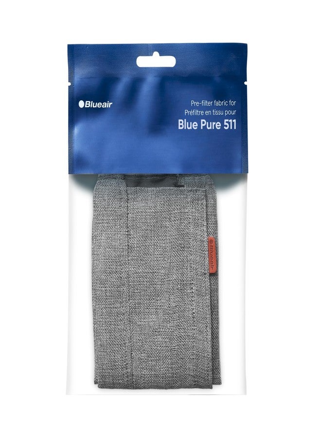 BLUEAIR Blue Pure 511 Genuine Pre-Filter, Fits Blue Pure 511 Air Purifier, Traps Pet Hair, Pollen, Dust, Vacuum Exterior, Washable Fabric, Arctic Trail - Image 2