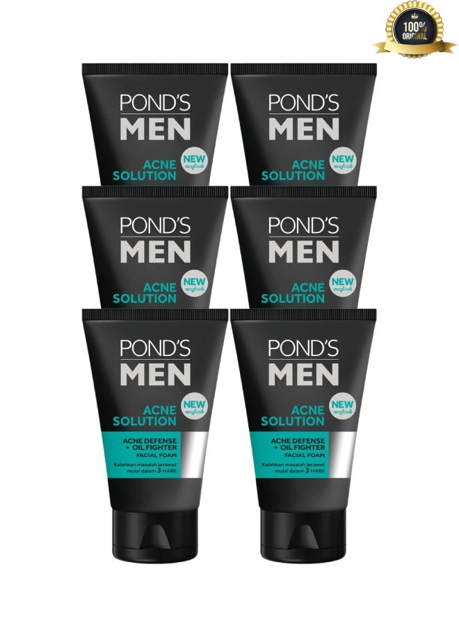 بوندز 6 قطع رغوة الوجه لعلاج حب الشباب ومقاومة الزيوت - Image 1