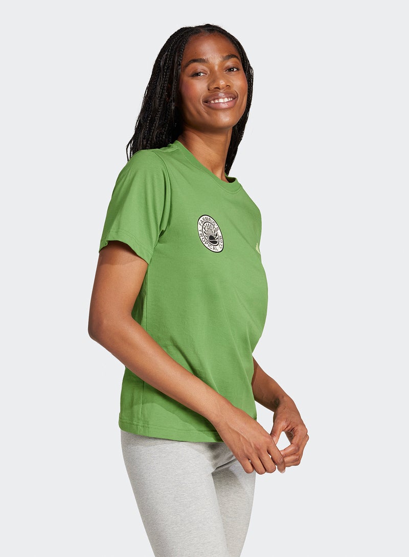 Adidas Farm Graphic T-Shirt  - Image 4