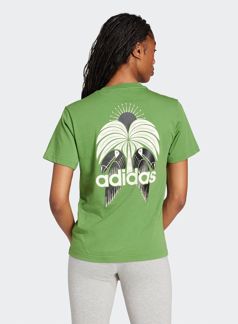 Adidas Farm Graphic T-Shirt  - Image 2