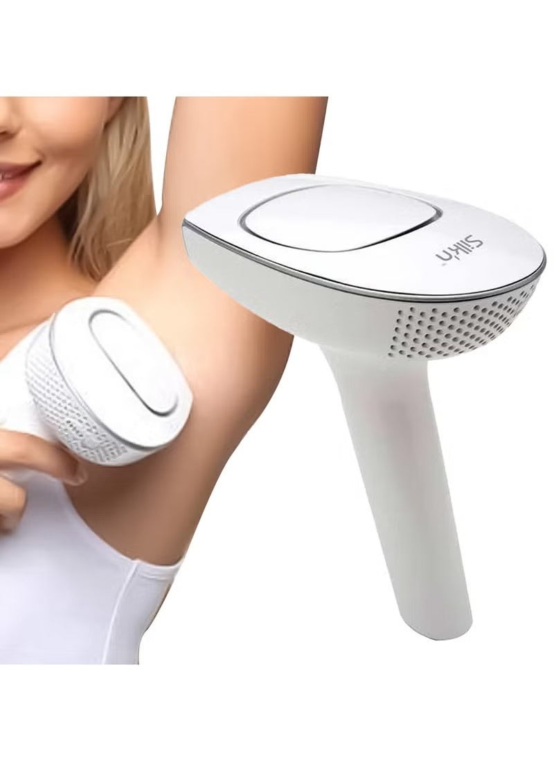 silkn - Hair Remover for Light and Dark Skin, Permanent Hair Removal, 350,000 Light Pulses, Pulse and Glide, HPL, Motion, Silk'n Bella Flash Pro Touch & Glide HPL Technology - Image 1