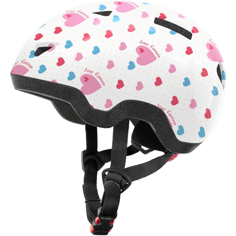 MOUNTALK Toddler Bike Helmet, Adjustable Kids Helmets from Infant/Toddler/Baby to Children Girls and Boys, Age 0-2/1-2 Years Old(Love,XS) - Image 1