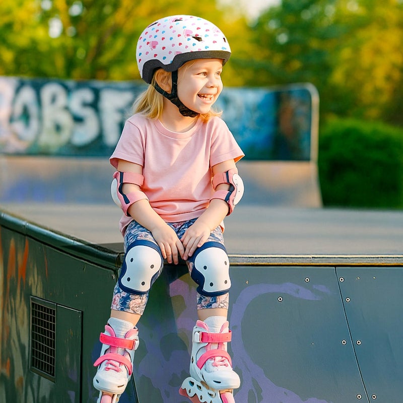 MOUNTALK Toddler Bike Helmet, Adjustable Kids Helmets from Infant/Toddler/Baby to Children Girls and Boys, Age 0-2/1-2 Years Old(Love,XS) - Image 5