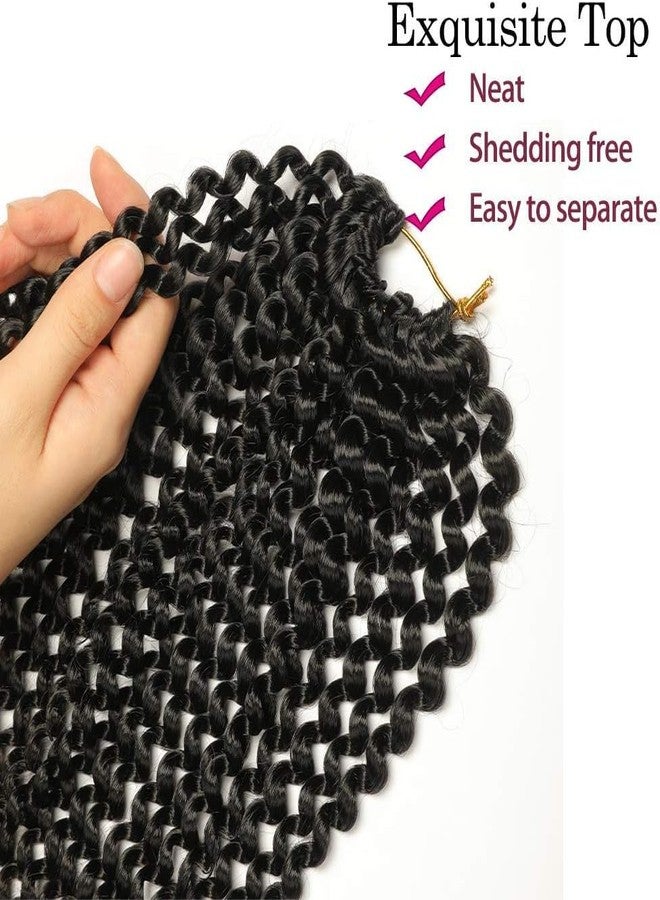 Ritzkart Synthetic Braiding Hair Extensions 18 Inch for Women – 22 Strands Premium Black Bouncy Twist Braids, Soft and Lightweight Senegalese Twist Hair Extension – Natural Look Twist Braid Hair for Protective Styling (Black) - Image 5