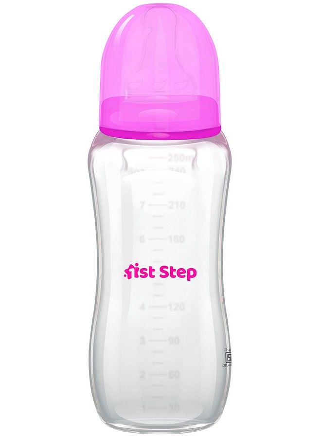 1st Step 8 Oz.;250 Ml Bpa Free Feeding Bottle(Pink 8 Oz.;250 Ml.) - Image 2