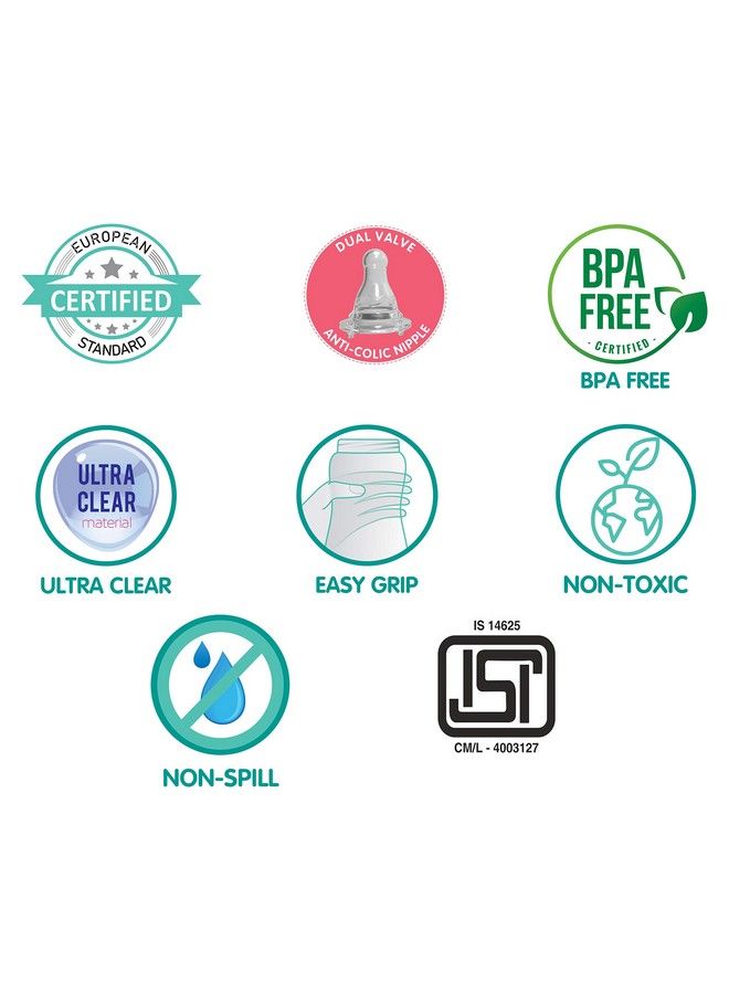 1st Step 8 Oz.;250 Ml Bpa Free Feeding Bottle(Pink 8 Oz.;250 Ml.) - Image 3