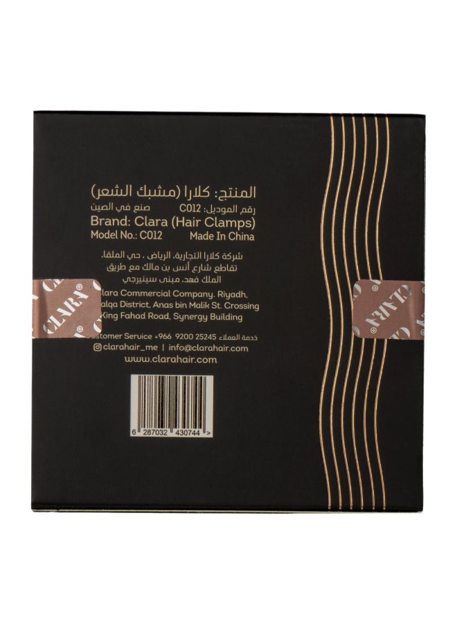 CLARA Hair Clamps Beige - Image 3
