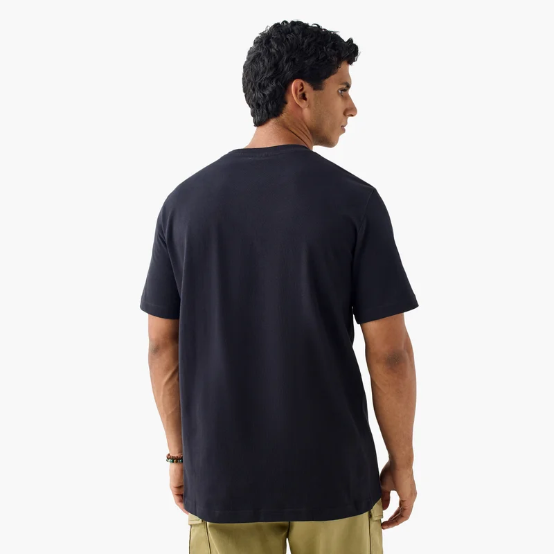 Splash FAV Marvel Print T-shirt with Crew Neck