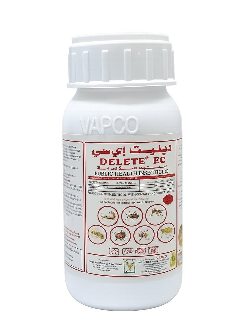 VAPCO Delete EC Insecticide 250ml | Public Health Pest Control Solution | Insect Control for Mosquitoes, Cockroaches & Crawling Insects - Image 2