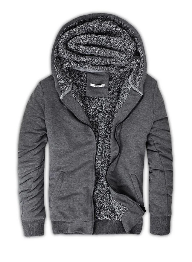 Buratti Fur Lined Hooded Sweat Slim Fit Men's SWEAT 575708