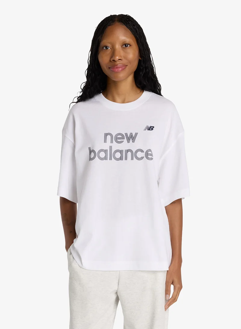 نيو بالانس Jersey Graphic T-Shirt