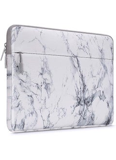 Laptop Sleeve Compatible With Macbook Air/Pro Retina, 13-13.3 Inch Notebook, Compatible With Macbook Pro 14 Inch 2021 2022 A2442 M1 Pro/Max, Canvas Marble Pattern Carrying Case Cover Bag, White - pzsku/ZA8E52F07A370E7D63F5AZ/45/_/1692935042/bd262ffc-3ee1-4b37-b7c6-76d4415e7401