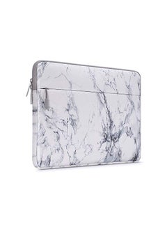 Laptop Sleeve Compatible With Macbook Air/Pro Retina, 13-13.3 Inch Notebook, Compatible With Macbook Pro 14 Inch 2021 2022 A2442 M1 Pro/Max, Canvas Marble Pattern Carrying Case Cover Bag, White - pzsku/ZA8E52F07A370E7D63F5AZ/45/_/1692935043/11cb3e35-31db-47f4-a142-2a9d4bfe40c3