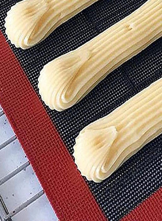 Zerodis Baking Mats, Baking Mat Baking Oven Sheet Liner for Baking Bread Pizza Cookie Silicone Baking Mat Non Stick Reusable Perforated (black) - Image 3