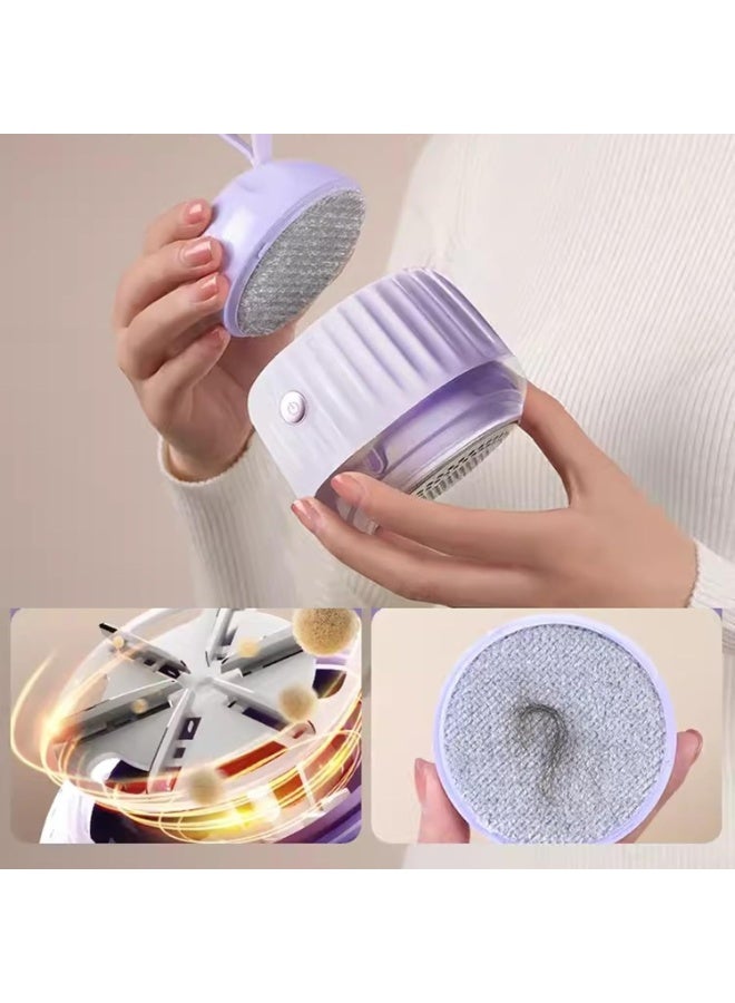 Rechargeable Fabric Shaver & Lint Remover – USB-C Electric Defuzzer for Sweaters, Clothing, Furniture & Blankets | Powerful Fuzz, Pill & Pet Hair Cleaner, Portable Garment Care Tool - Image 2