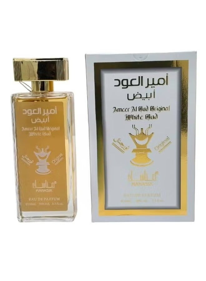 مناسك عطر أمير العود أبيض 100 مل