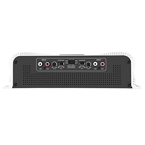 Taramp's DS 4000x4 2 Ohm 4000 Watts Rms 4 Channels of 1000x4 Watts Car Audio Amplifier Class D Full Range Crossover Fixed RCA/High Level Input System - Image 2