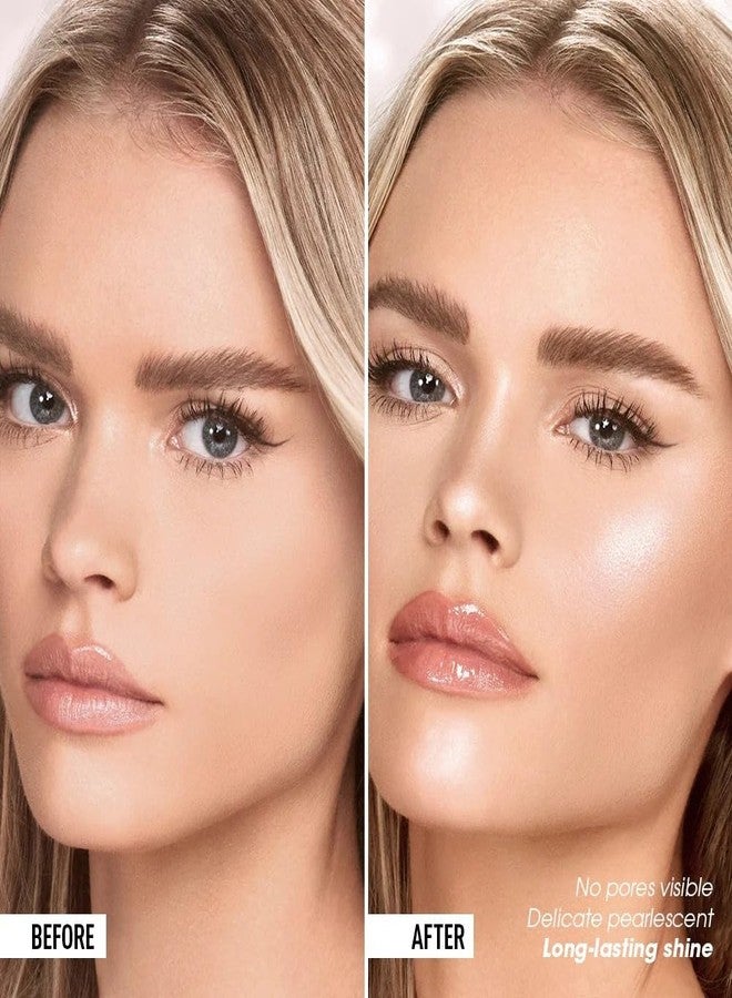 COSLUXE O TWO O Liquid Highlighter Galaxy Swirl, Dewy & Shimmer Finish, Long-Lasting Glow, Lightweight Face Illuminator, Buildable Shimmer Finish, 15ml (02 - Sunlight) - Image 4