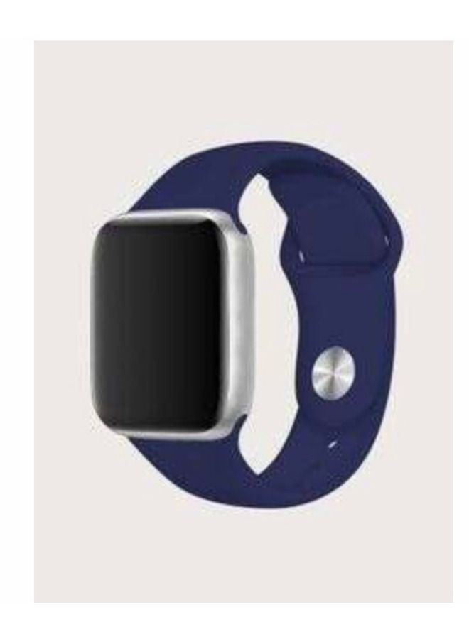 ACLIX Apple Watch Band Replacement Strap For Series 7/6/5/4/3/2/1/SE 42mm/44mm/45mm, Navy Blue