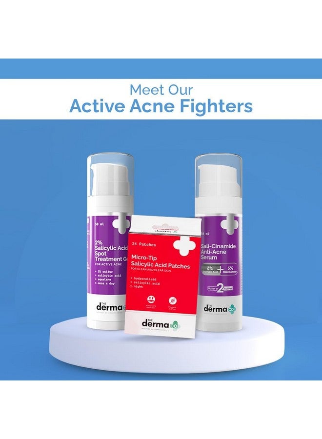 THE derma Co The Derma Co 2% Sali-Cinamide Anti-Acne Face Wash |With 2% Salicylic Acid & 2% Niacinamide ITreats Active Acne & Fades Acne Marks I For Oily & Combination Skin IPower of 2 Actives -150ml (Pack of 2)  - Image 2
