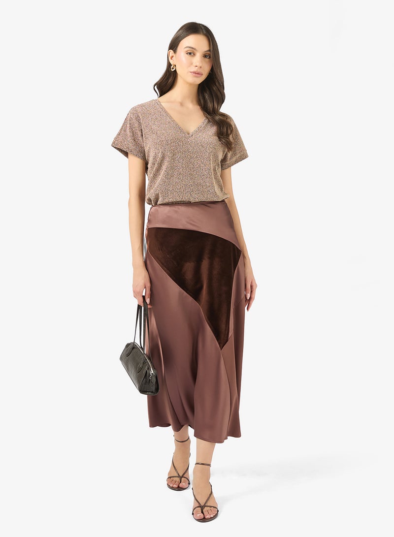 VERO MODA Vmhoxanne V-Neck Short Sleeve Top - Image 4