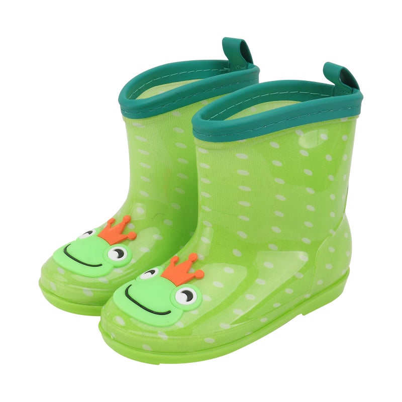 2pcs Kids' Cartoon Rain Boots Rain Shoes for Boys and Girls - Size 29 ( with Pattern) - Image 5