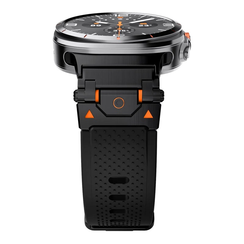 Bluejw Replacement Silicone Watch Strap for Samsung Galaxy Watch Ultra 47mm – Sports Band with Titanium Connectors, Durable & Comfortable Replacement Watch Band - Image 5