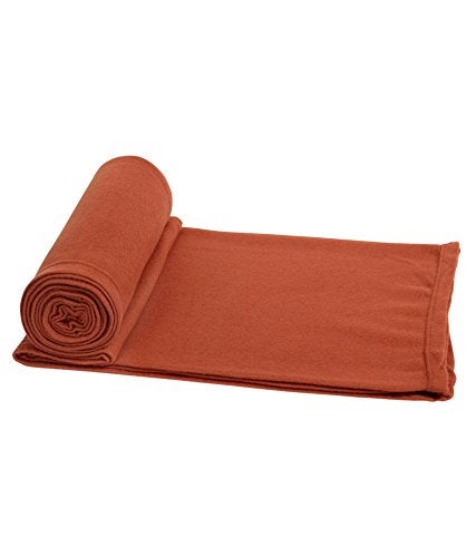 Goyal's ® Polar Fleece 250 TC Blanket (Single Bed, Rust Orange) - Image 5