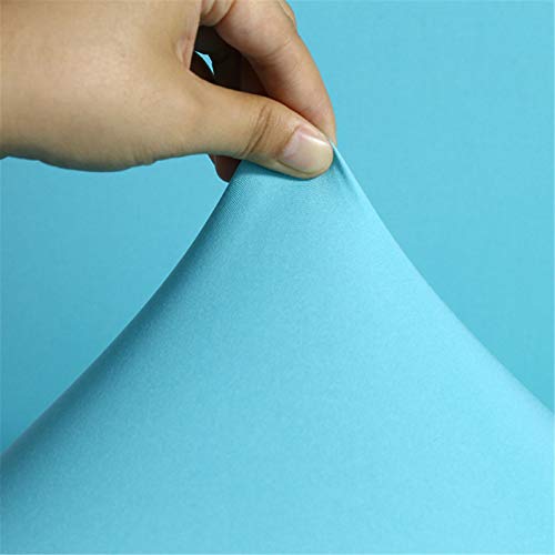 Dimatic 6 Pack Dining Chair Covers, Stretch Spandex Removable Washable Protector Chair Slipcovers for Dining Room Kitchen Hotel (Sky Blue) - Image 3