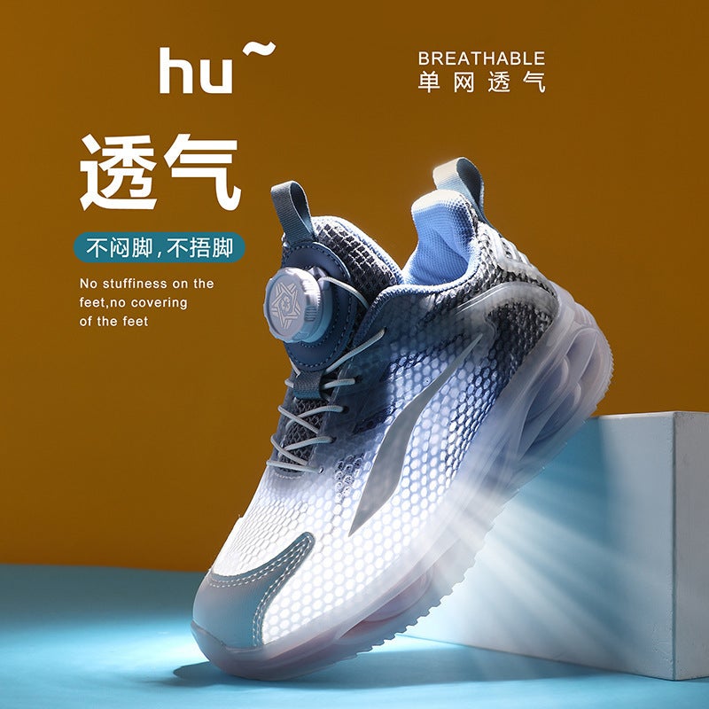 Breathable Non-Slip Wear-Resistant Single Mesh Men'S Shoes Sneaker Lightweight All-Match Fashionable Running Shoes - Image 3