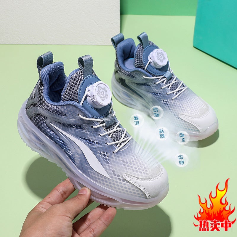 Breathable Non-Slip Wear-Resistant Single Mesh Men'S Shoes Sneaker Lightweight All-Match Fashionable Running Shoes - Image 2