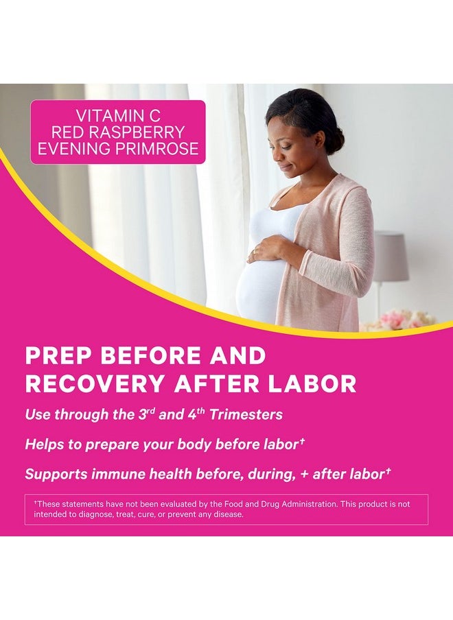 Pink Stork Labor Prep Supplement With Red Raspberry Leaf Evening Primrose Oil And Folate Pregnancy Must Haves For Labor And Delivery Postpartum Essentials 60 Capsules  - Image 3