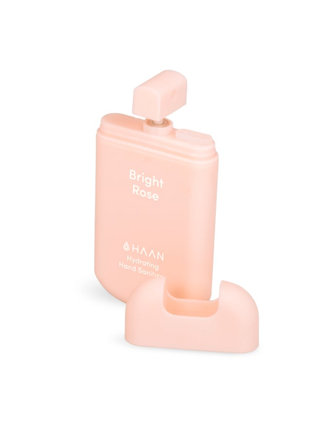 Haan Bright Rose Scented Hand Sanitizer - Kills 99.9% of Germs, Non-Drying Formula with a Delicate Rose Fragrance (30 ml) - Image 2