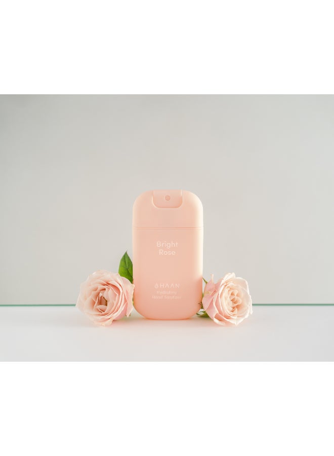 Haan Bright Rose Scented Hand Sanitizer - Kills 99.9% of Germs, Non-Drying Formula with a Delicate Rose Fragrance (30 ml) - Image 5