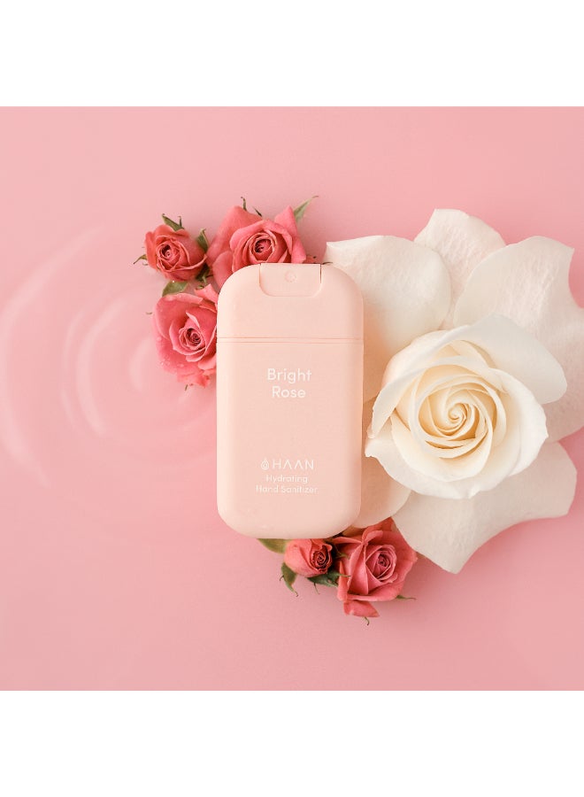 Haan Bright Rose Scented Hand Sanitizer - Kills 99.9% of Germs, Non-Drying Formula with a Delicate Rose Fragrance (30 ml) - Image 4