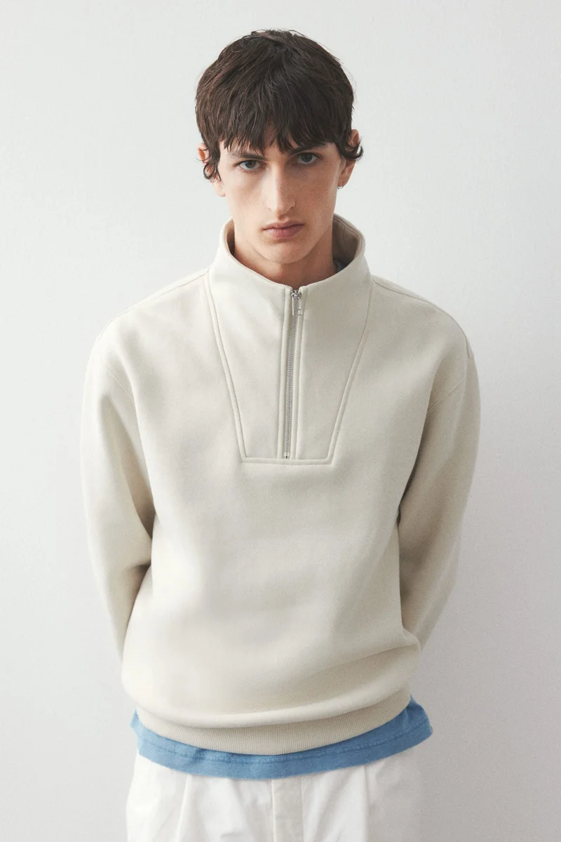 H&M Regular Fit Zip-top sweatshirt