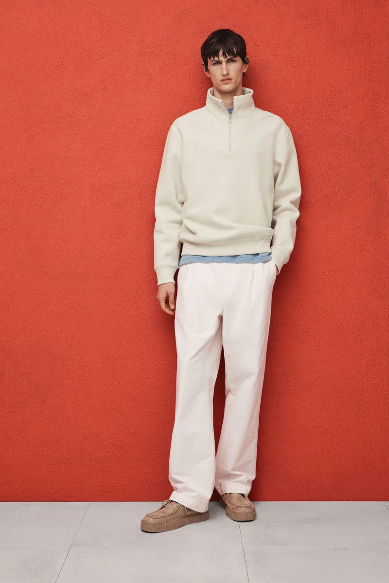 H&M Regular Fit Zip-top sweatshirt