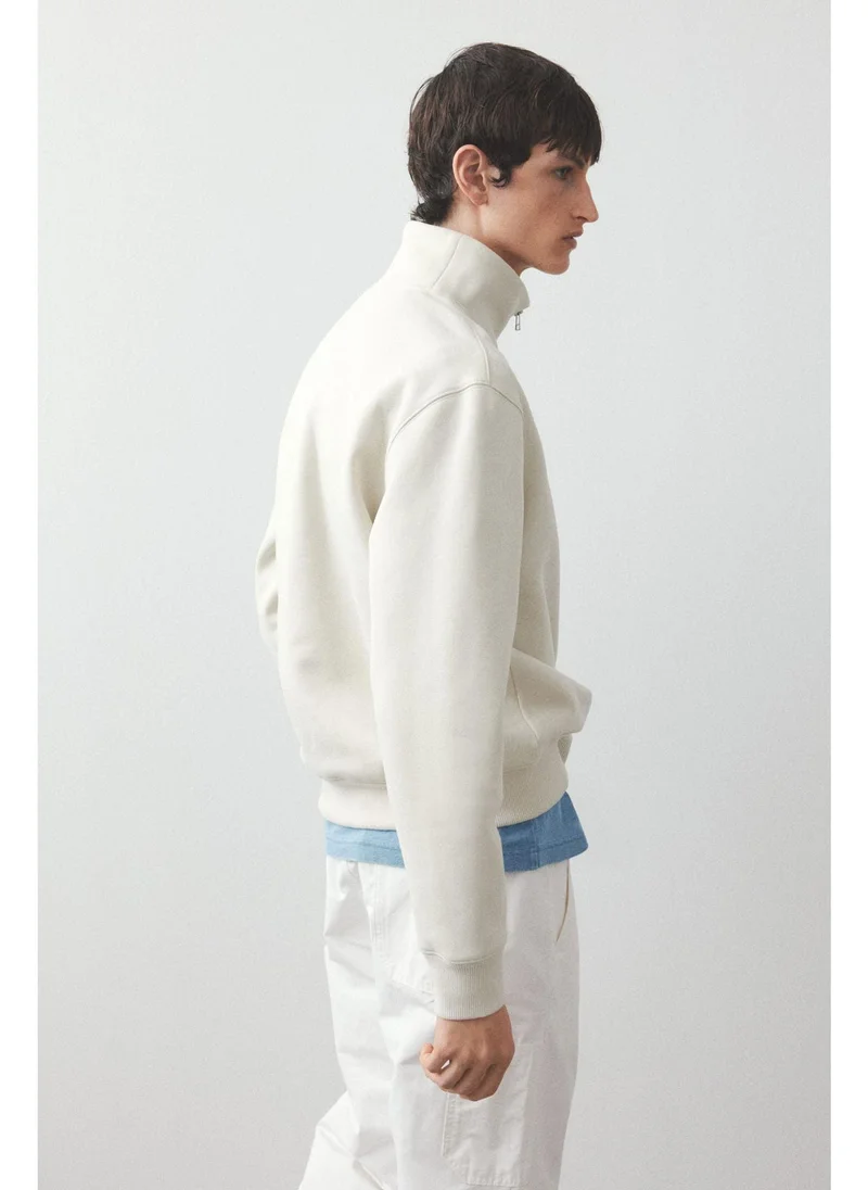 H&M Regular Fit Zip-top sweatshirt