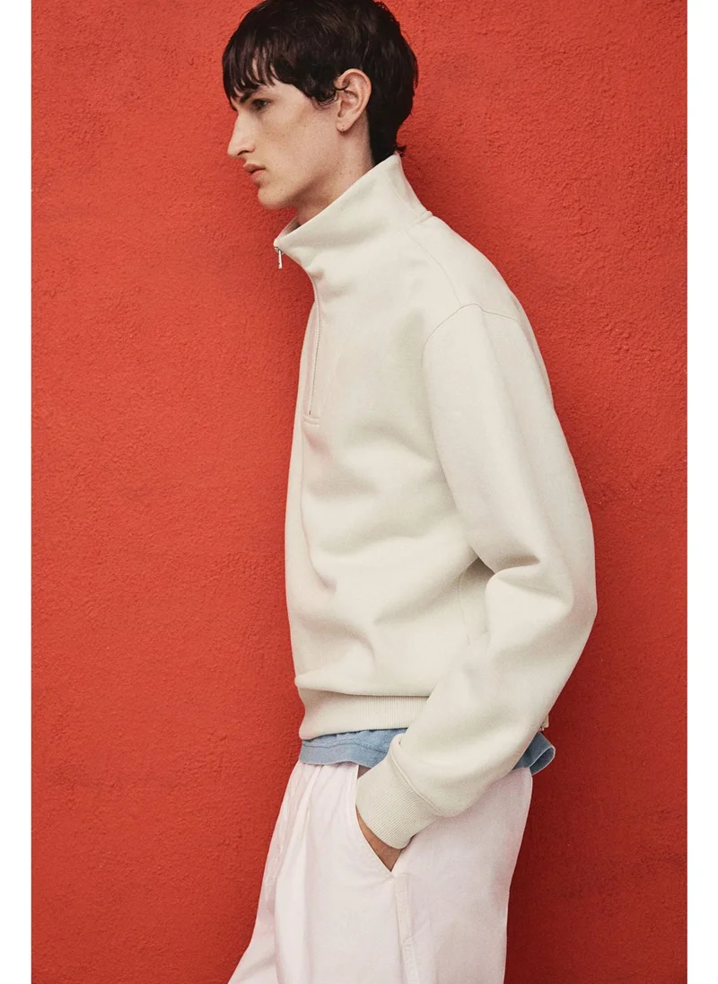 H&M Regular Fit Zip-top sweatshirt