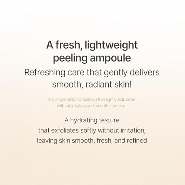 mixsoon White Rice Peeling Ampoule - White rice exfoliant, Gentle Exfoliating Serum for Smooth, Radiant Skin, Dead Skin Cells Remover 100ml / 3.38 fl.oz. Korean Glass Skin Care - Image 3
