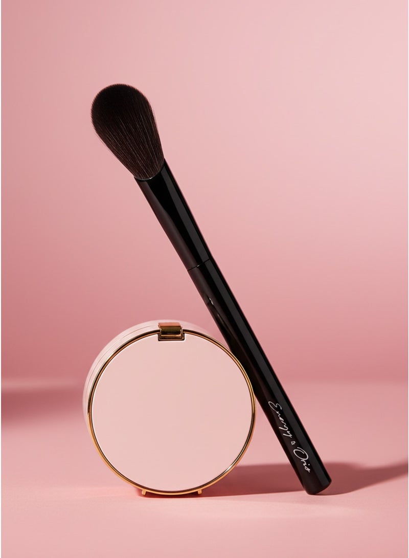 ENERGY Fan Blush Brush – Soft Synthetic Bristles for Flawless Blush Application - Image 3